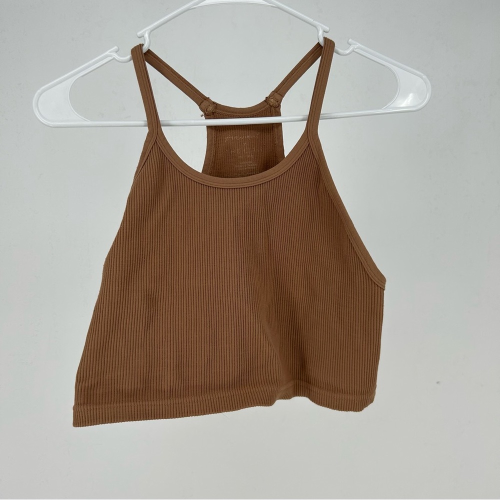 Free People Movement Happiness Runs Cropped Tank Size M/L